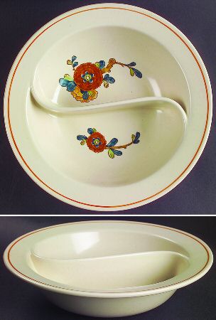 Old Cathay Round Divided Vegetable Bowl