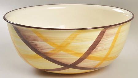 Organdie 10" Large Salad Serving Bowl