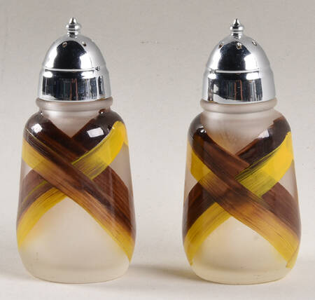 Organdie Glassware Salt and Pepper Set
