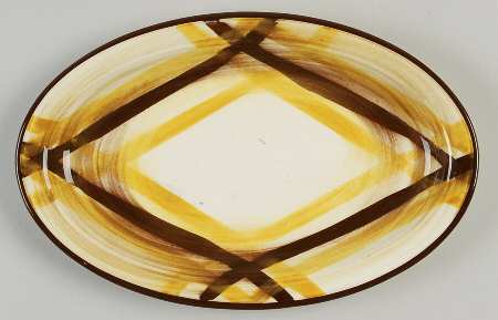 Organdie 10" Oval Serving Platter