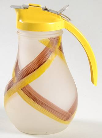 Organdie Glassware Syrup & Metal Lid