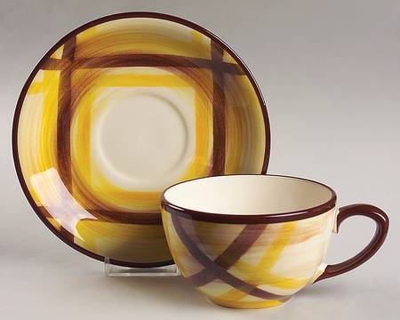 Organdie Jumbo Cup & Saucer Set