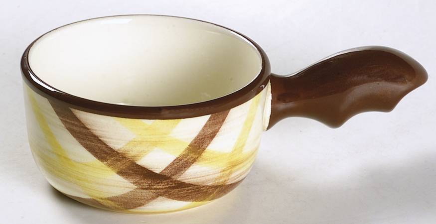 Organdie Chicken Pie Server No Lid
