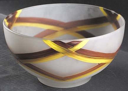 Organdie Large Glassware Salad Bowl