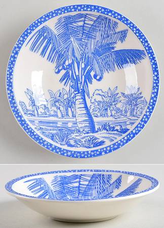 Our America Blue Fruit/Dessert (Sauce) Bowl