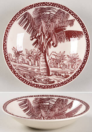 Our America Maroon Fruit/Dessert (Sauce) Bowl
