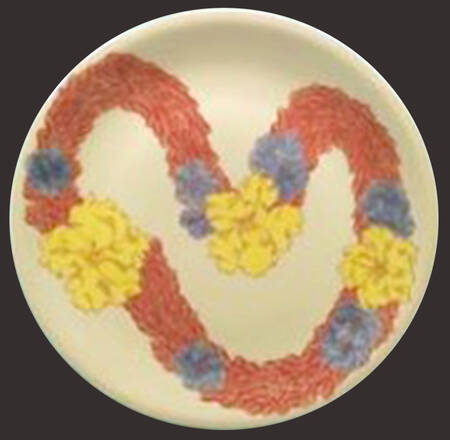 Pan American Lei 12" Chop Plate (Round Platter)