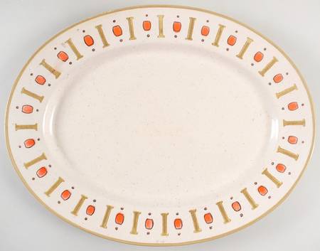 Palm Springs 14" Oval Serving Platter