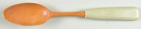 Pepper Tree Salad Serving Spoon with Wood Bowl