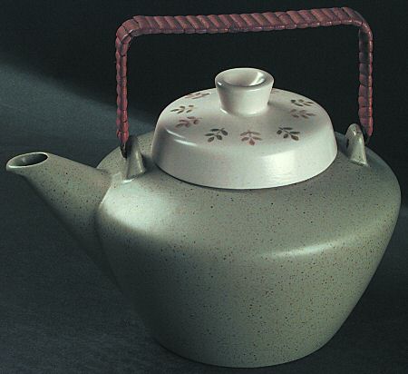 Pepper Tree Teapot & Lid