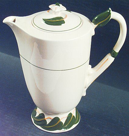 Philodendron Coffee Pot & Lid