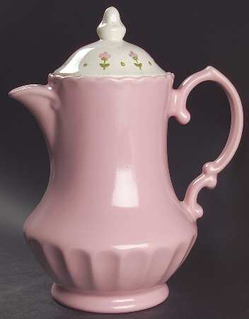 Pink Lady Coffee Pot & Lid