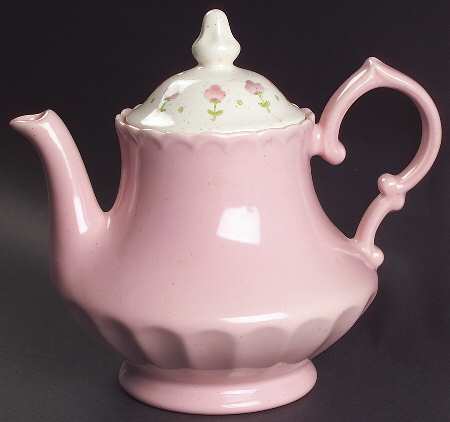 Pink Lady Teapot & Lid