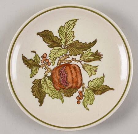 Pomegranite Salad Plate