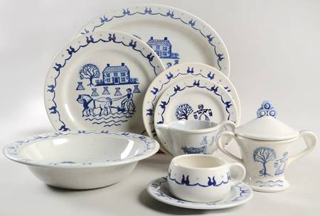 Provincial Blue 45 Piece Starter Set