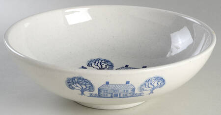 Provincial Blue 11" Large Salad Serving Bowl