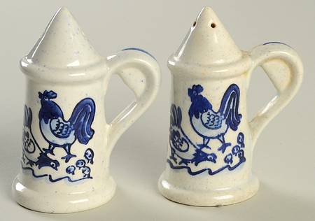 Provincial Blue Salt & Pepper Set