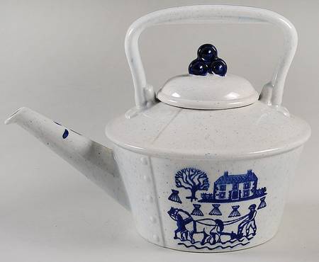 Provincial Blue Teapot & Lid
