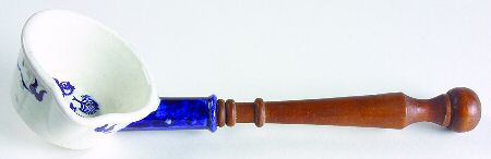 Provincial Blue Pipkin Ladle