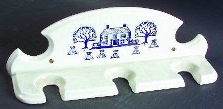 Provincial Blue Pipkin Set Hanging Rack Only
