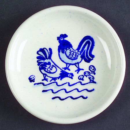 Provincial Blue Coaster