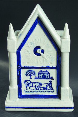 Provincial Blue Steeple Clock