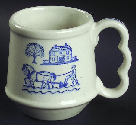 Provincial Blue Mug