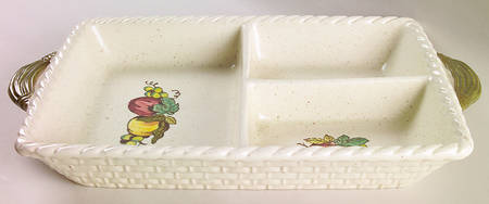 Provincial Fruit Green 3-Part Relish