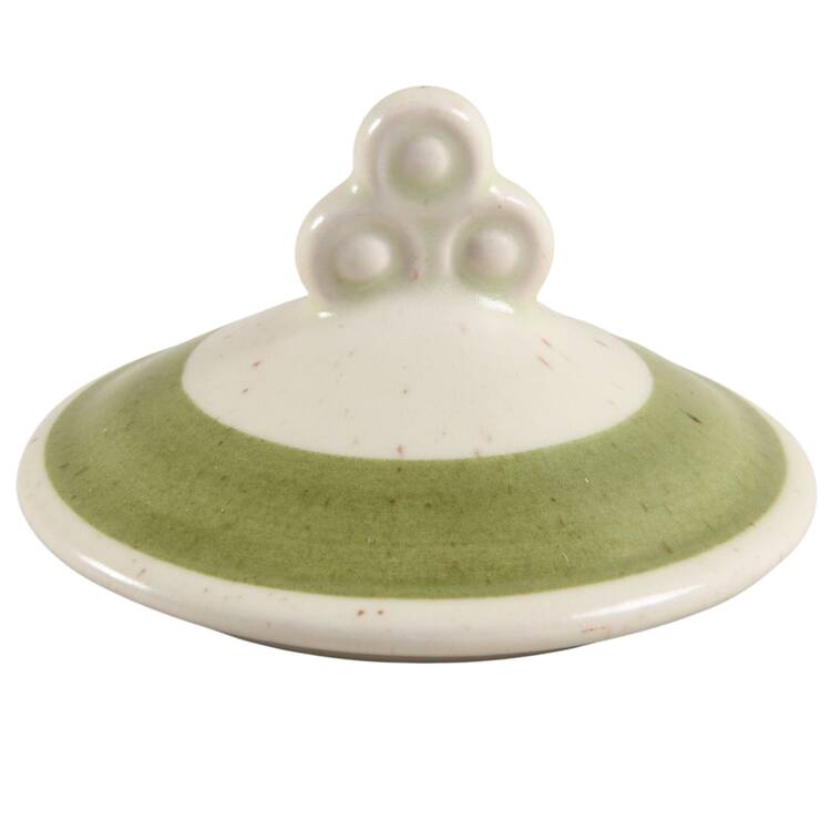 Provincial Fruit Green Lid for Sugar Bowl