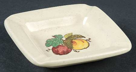 Provincial Fruit Green 4" Ashtray