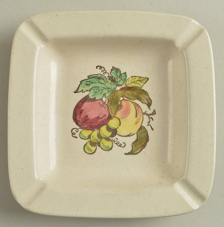 Provincial Fruit Green 6" Ashtray