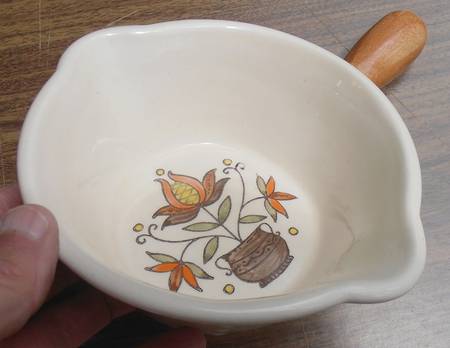 Provincial Flower Gravy Boat