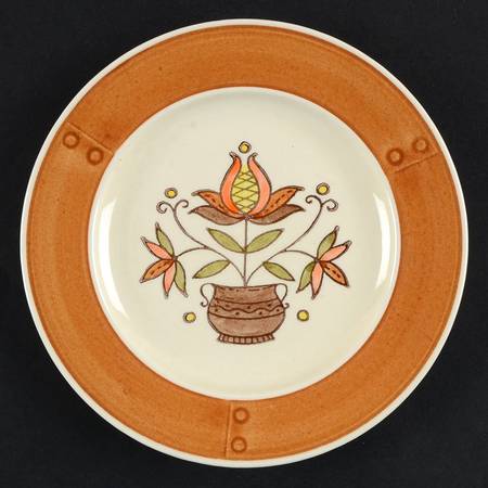 Provincial Flower Bread & Butter Plate