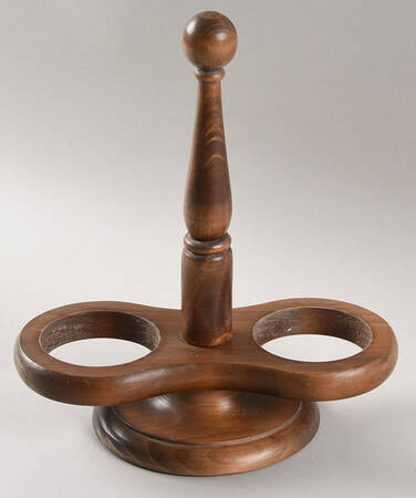 Provincial Rose Wood Base for Vinegar and Oil