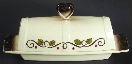 Provincial Rose 1/4 Lb Covered Butter