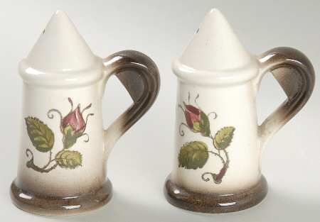 Provincial Rose Salt & Pepper Set