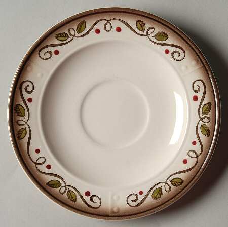 Provincial Rose Saucer