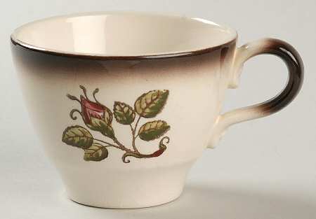 Provincial Rose Flat Cup