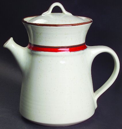 Primary Red Coffee Pot & Lid