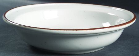 Primary Red Large Rim Soup Bowl