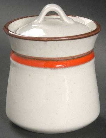 Primary Red Sugar Bowl & Lid