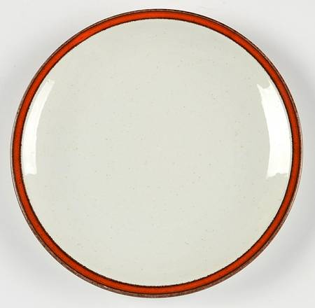 Primary Red Salad Plate