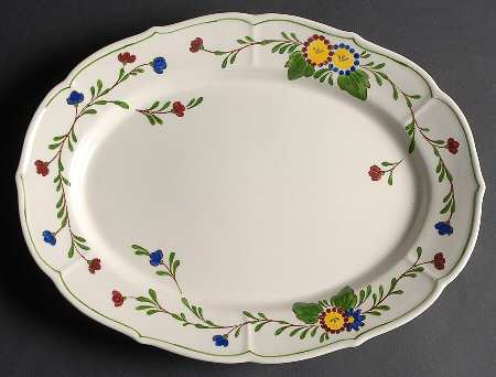 Quail Ridge 14" Oval Serving Platter