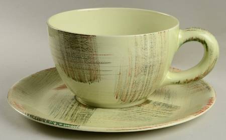 Raffia Colossal Cup & Saucer Set