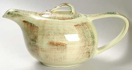 Raffia Teapot & Lid