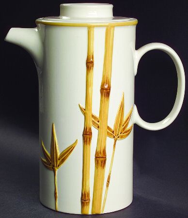 Rattan Coffee Pot & Lid
