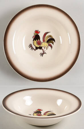 Red Rooster Fruit/Dessert (Sauce) Bowl