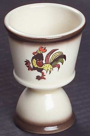 Red Rooster Double Egg Cup