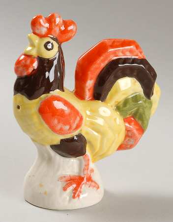 Red Rooster Rooster Pepper Shaker