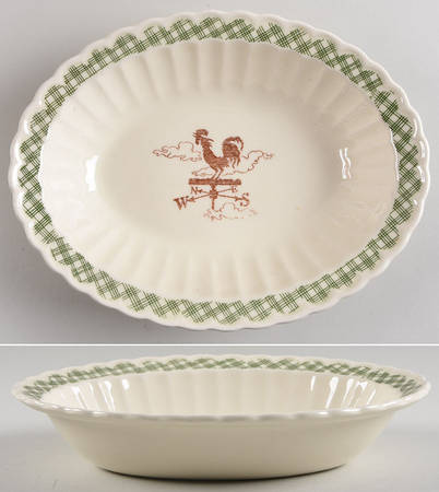 Rfd 10" Oval Vegetable Bowl